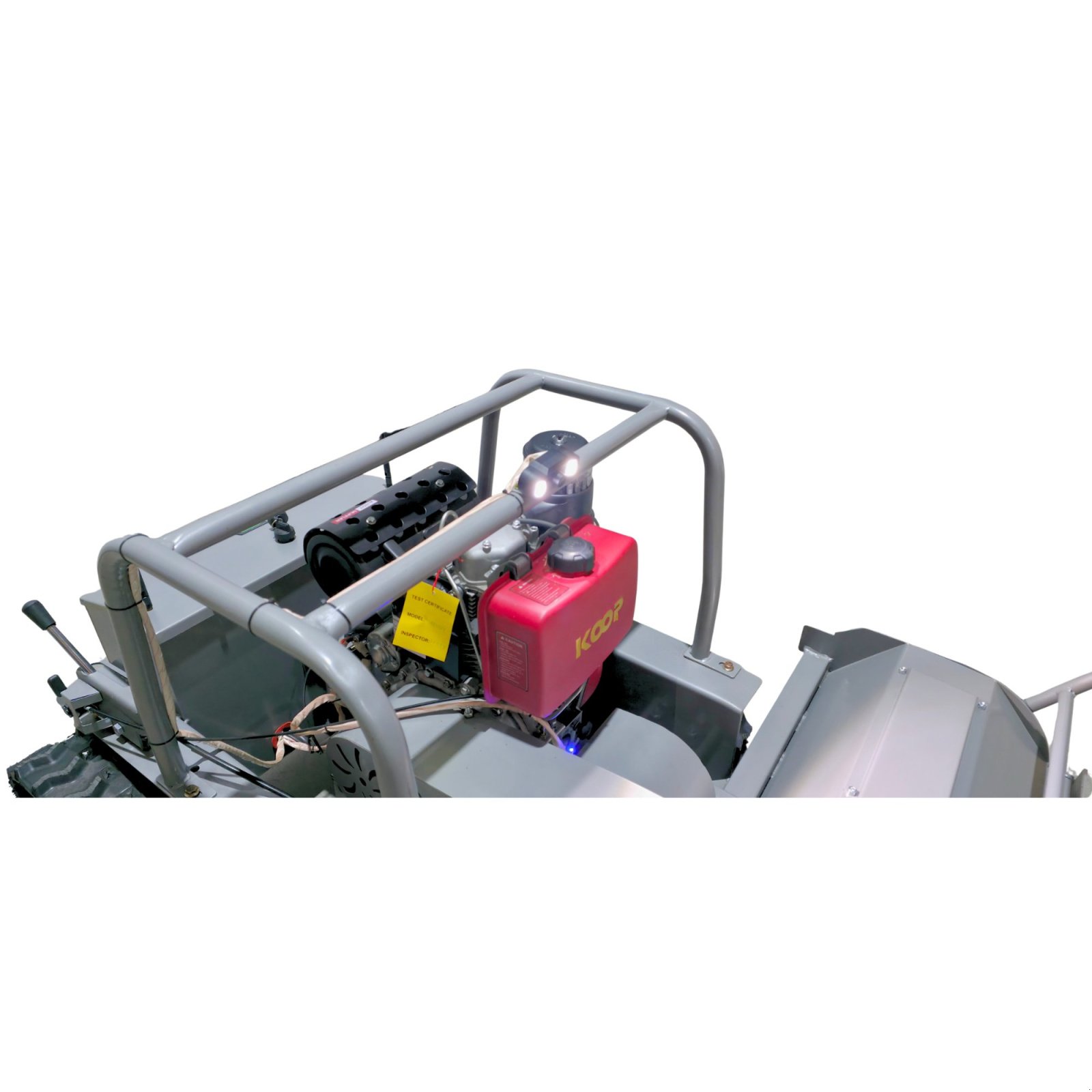 Rasenmäher des Typs AMD AMD-R120 Ferngesteuerter Diesel-Raupenmulcher, Schlegelmulcher - 1200 mm Schnittbreite, Neumaschine in Arbing (Bild 20)